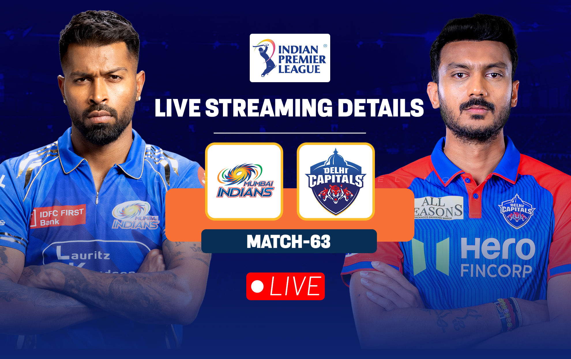 MI vs DC IPL 2025 Live streaming details: Match, toss time, telecast details, how to watch