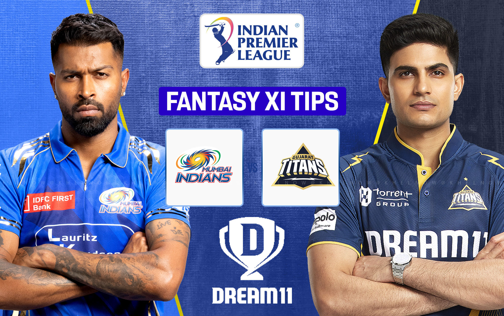 MI vs GT Dream11 Prediction, Dream11 Playing XI, Today Match 56, IPL 2025 (Indian T20 League)