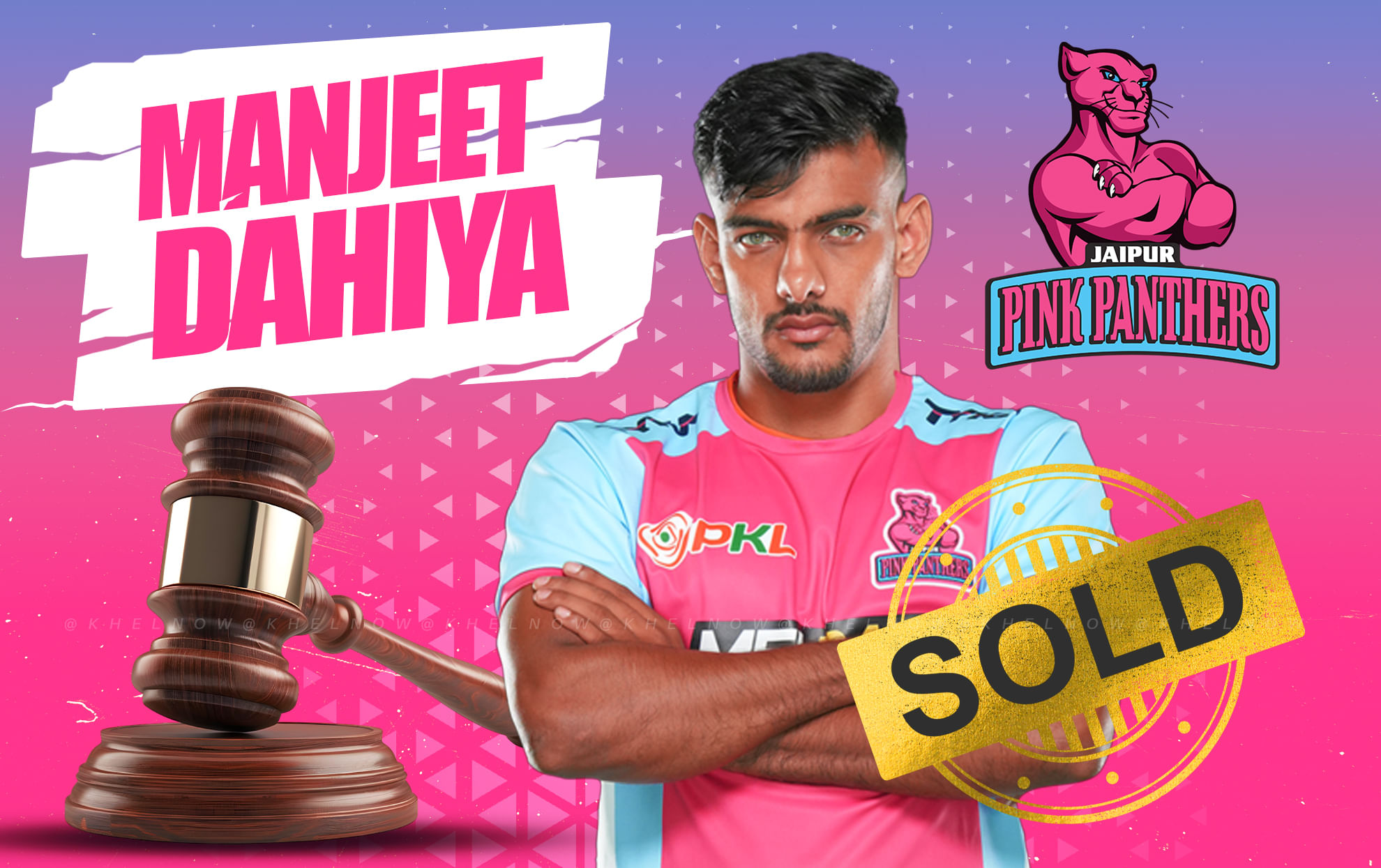 PKL 12 Auction: Jaipur Pink Panthers sign raider Manjeet Dahiya at steal deal
