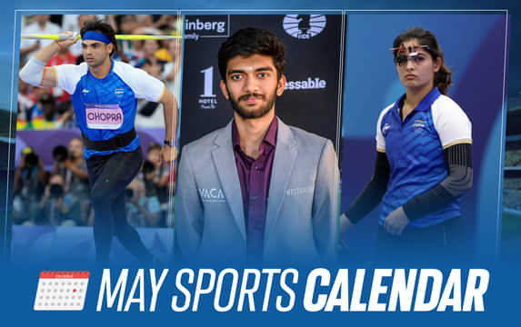 Indian Sports Calendar May 2025: IPL, French Open, Neeraj Chopra Classic and more events to watch