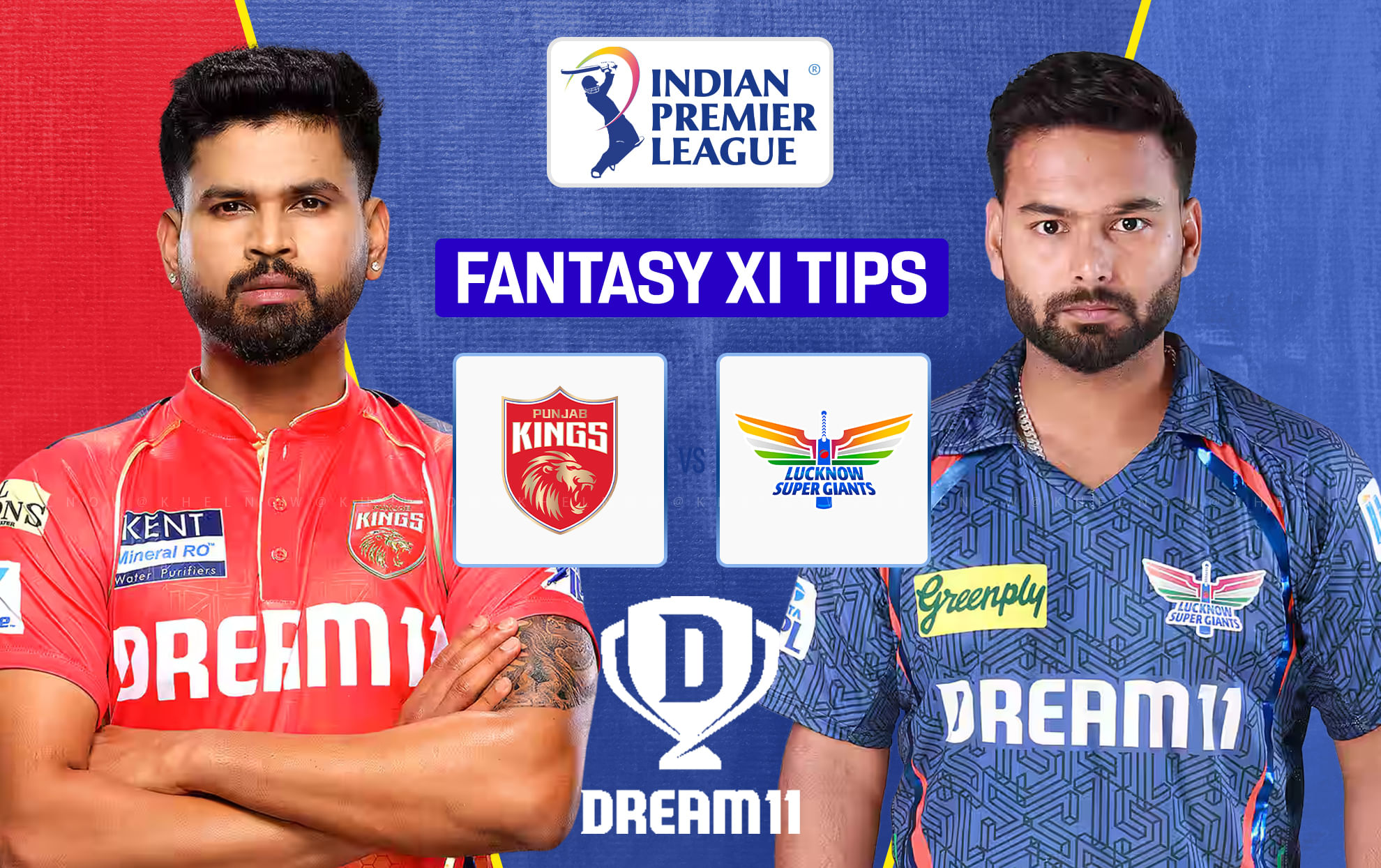 PBKS vs LSG Dream11 Prediction, Dream11 Playing XI, Today Match 54, IPL 2025 (Indian T20 League)