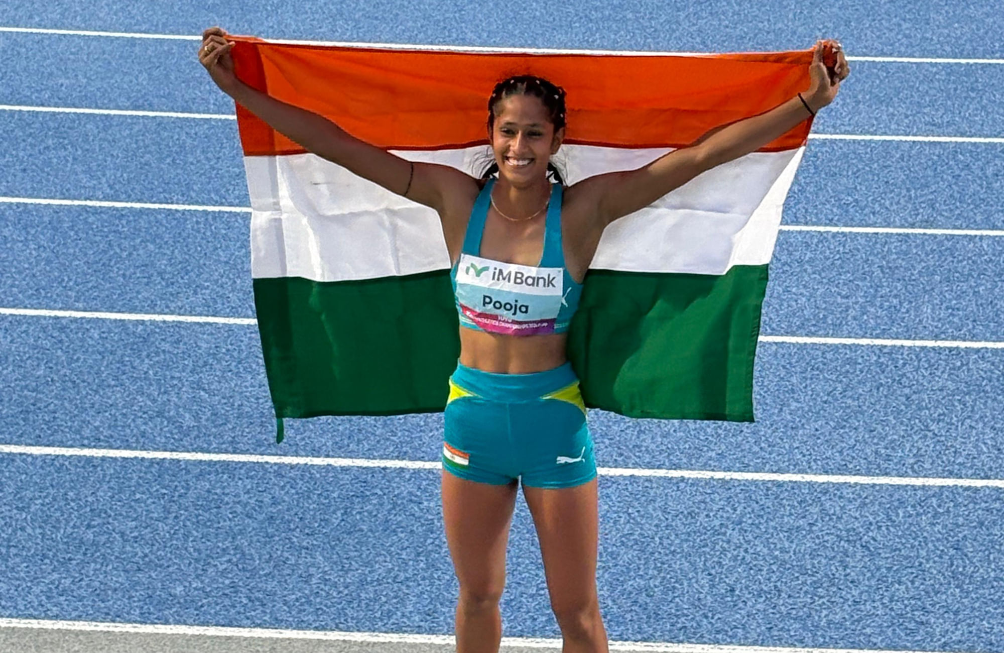 India's Pooja wins gold in women's high jump at Asian Athletics Championships 2025