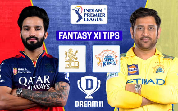 RCB vs CSK Dream11 Prediction, Dream11 Playing XI, Today Match 52, IPL 2025 (Indian T20 League)