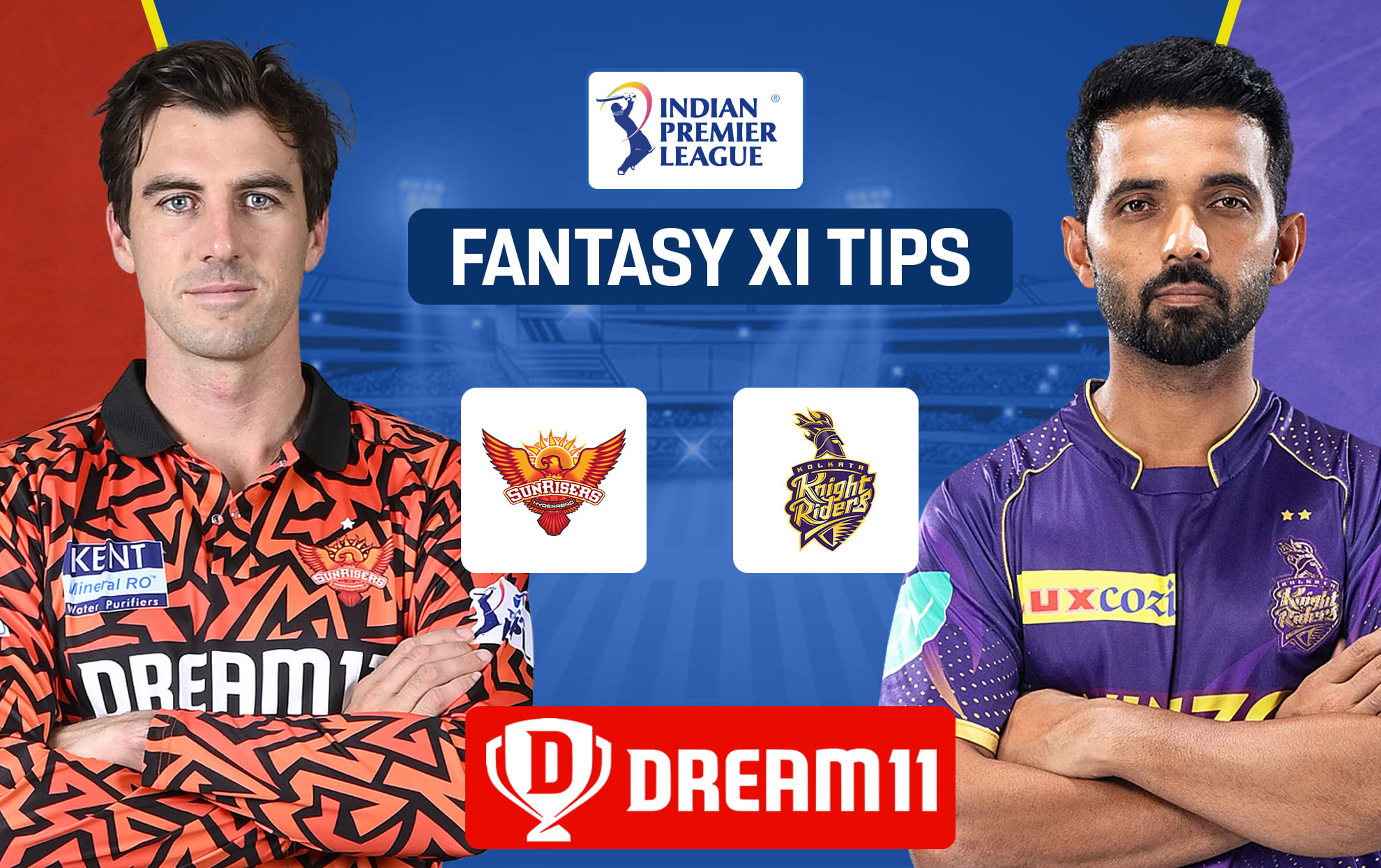 SRH vs KKR Dream11 Prediction, Dream11 Playing XI, Today Match 68, IPL 2025 (Indian T20 League)