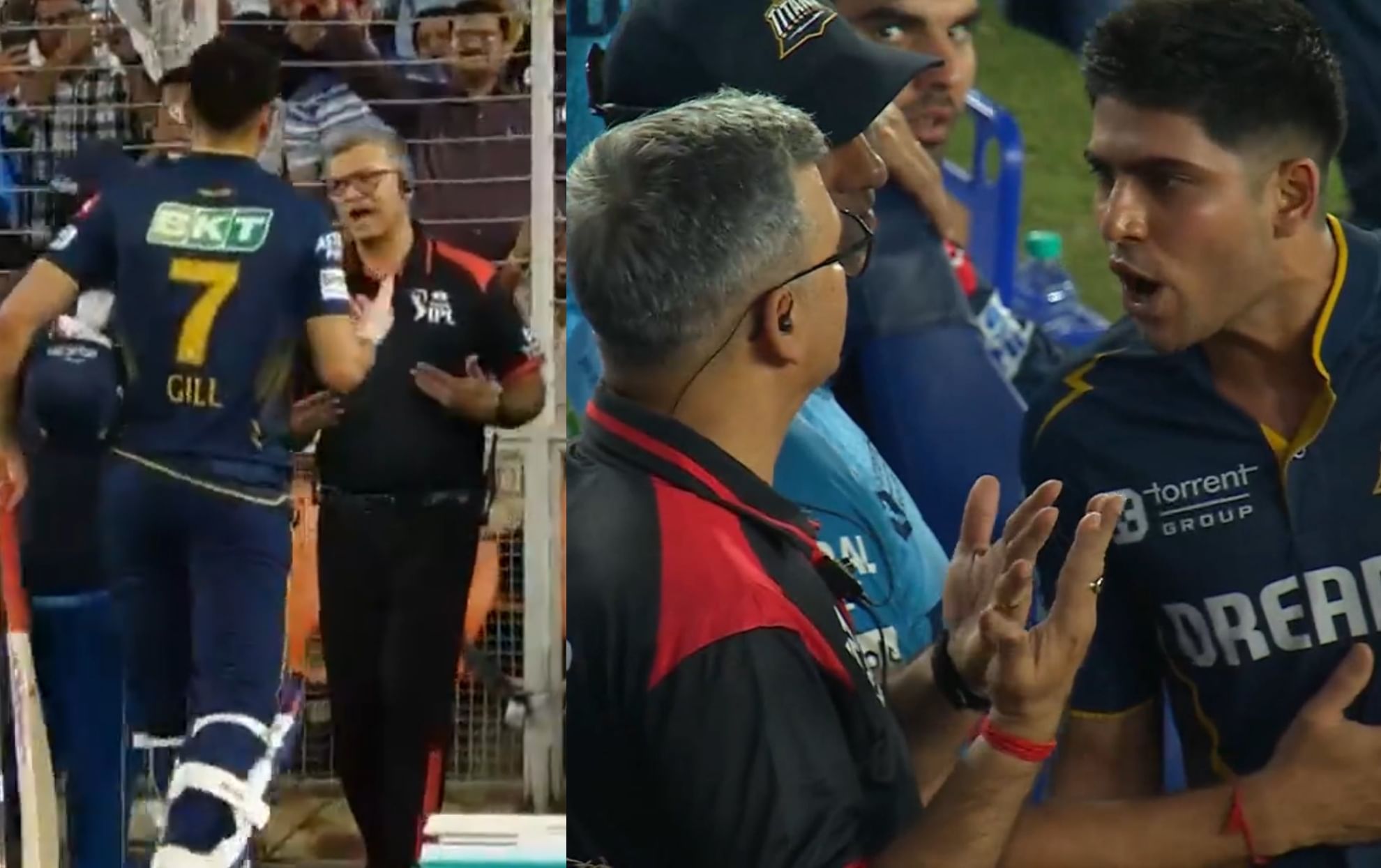 IPL 2025: [Watch] Shubman Gill risks getting punished after venting out at umpire for howler in GT vs SRH clash