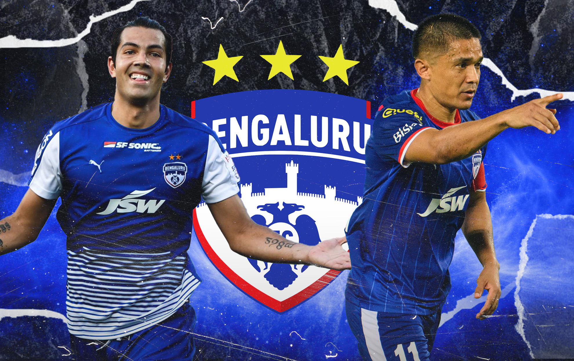 Top five all-time top scorers for Bengaluru FC