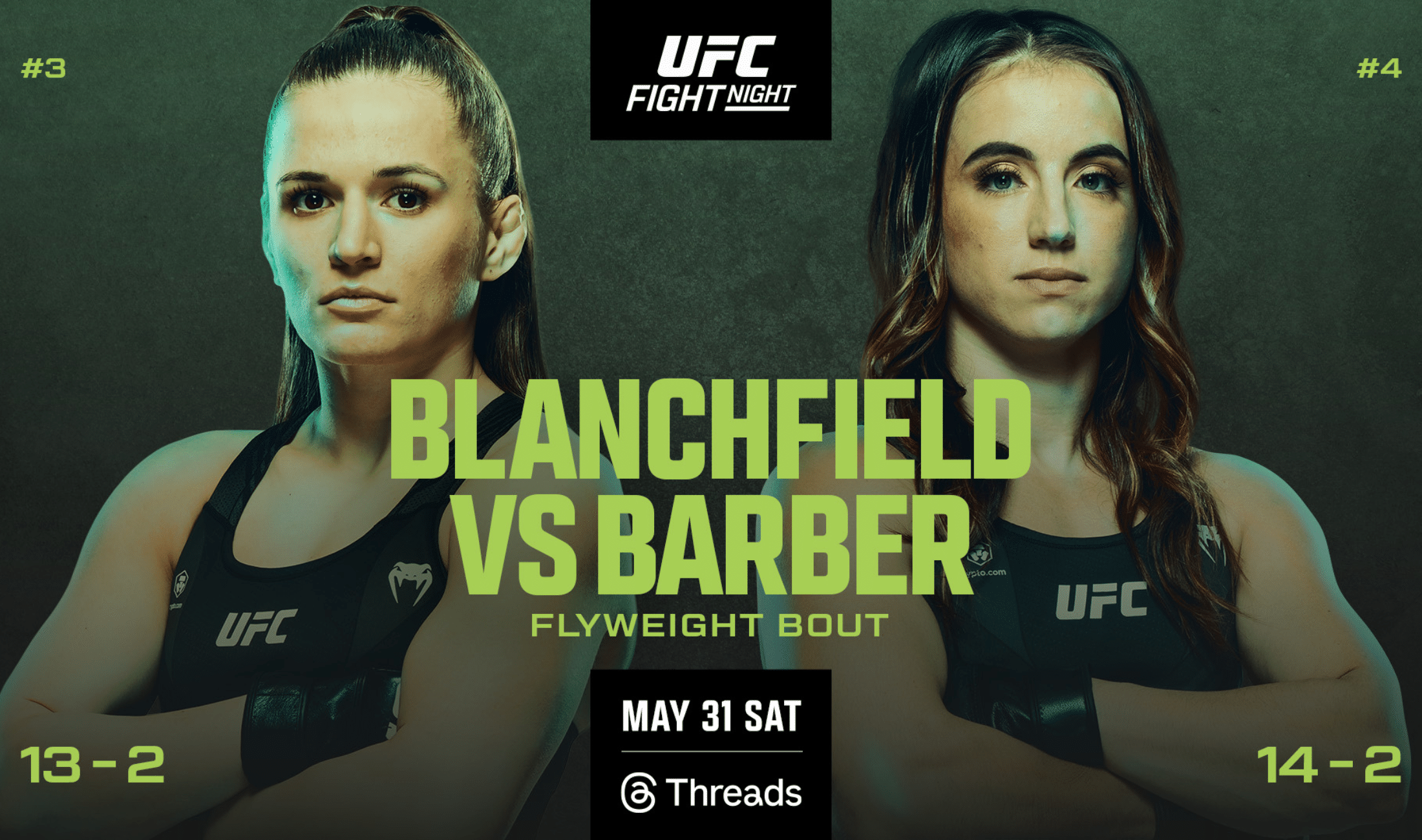 UFC Fight Night Blanchfield vs Barber: Fight card, time, telecast, live streaming info & more
