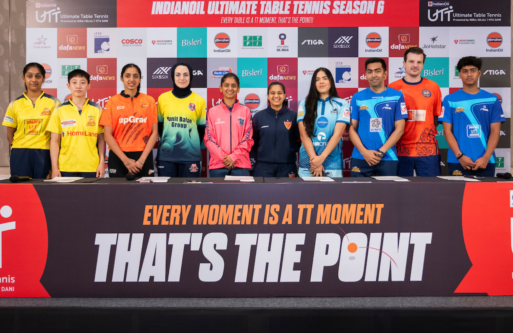 UTT 2025: Dabang Delhi, Jaipur Patriots to kickstart season 6 of Ultimate Table Tennis