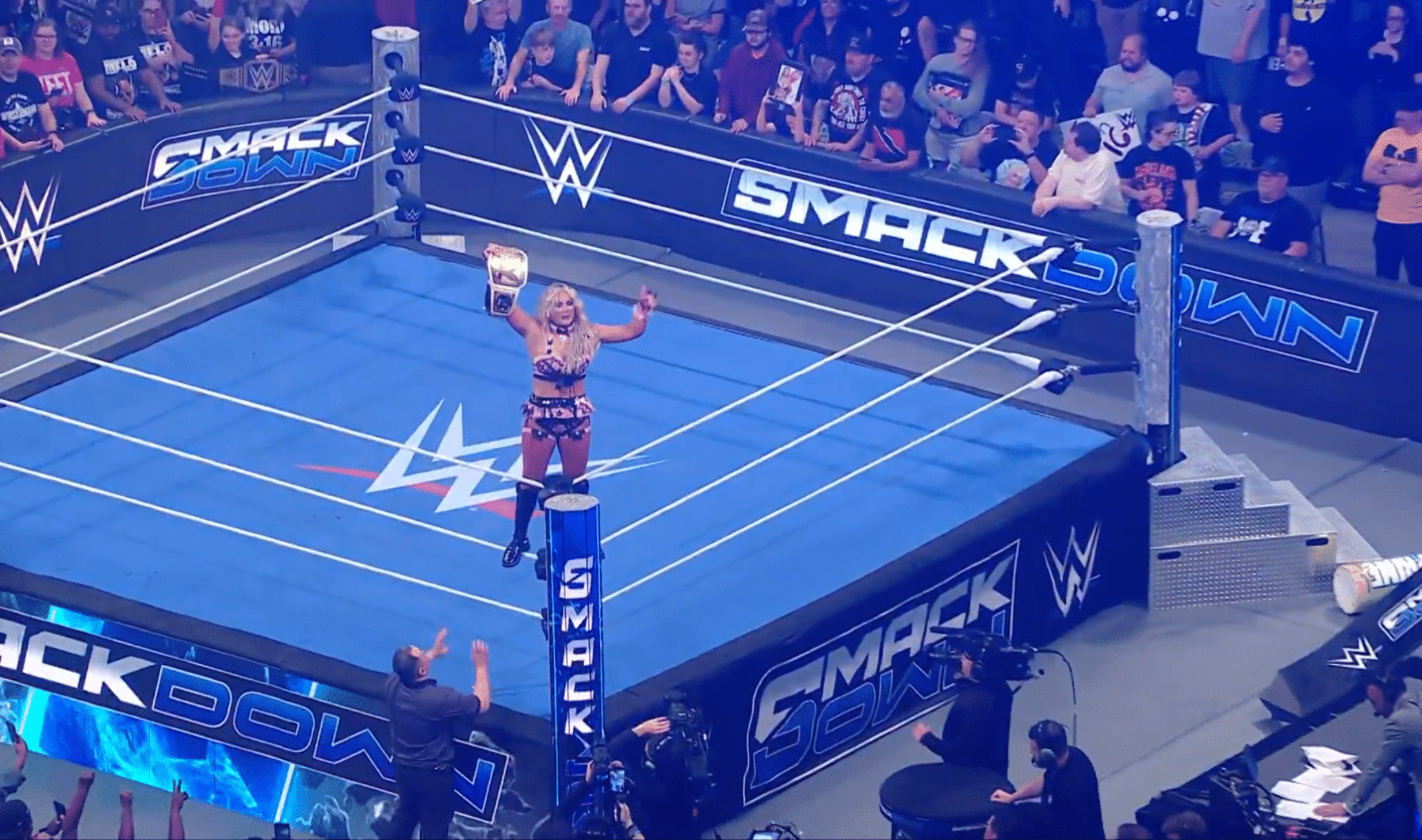 WWE SmackDown Results & Winners (May 16, 2025): Tiffany Stratton retains, Alexa Bliss & Solo Sikoa advance, The Miz attacks Aleister Black & more