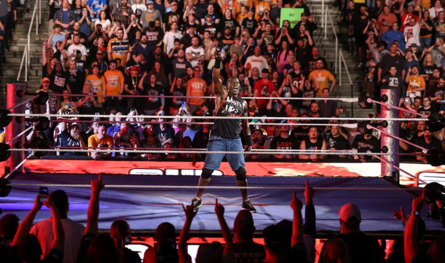 Wee R Thuth Injury update on R-Truth after abrupt match ending against Damian ...