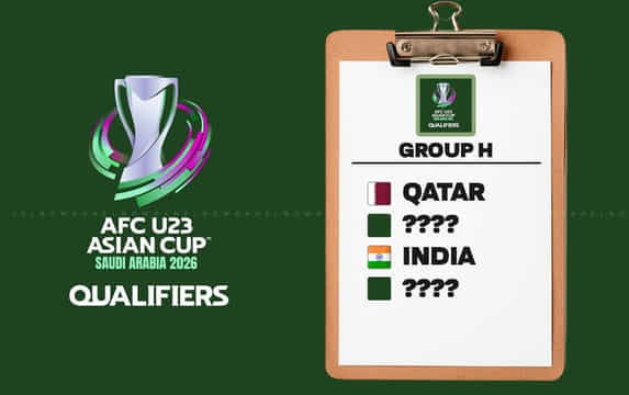 Who will India play in AFC U23 Asian Cup 2026 Qualifiers?