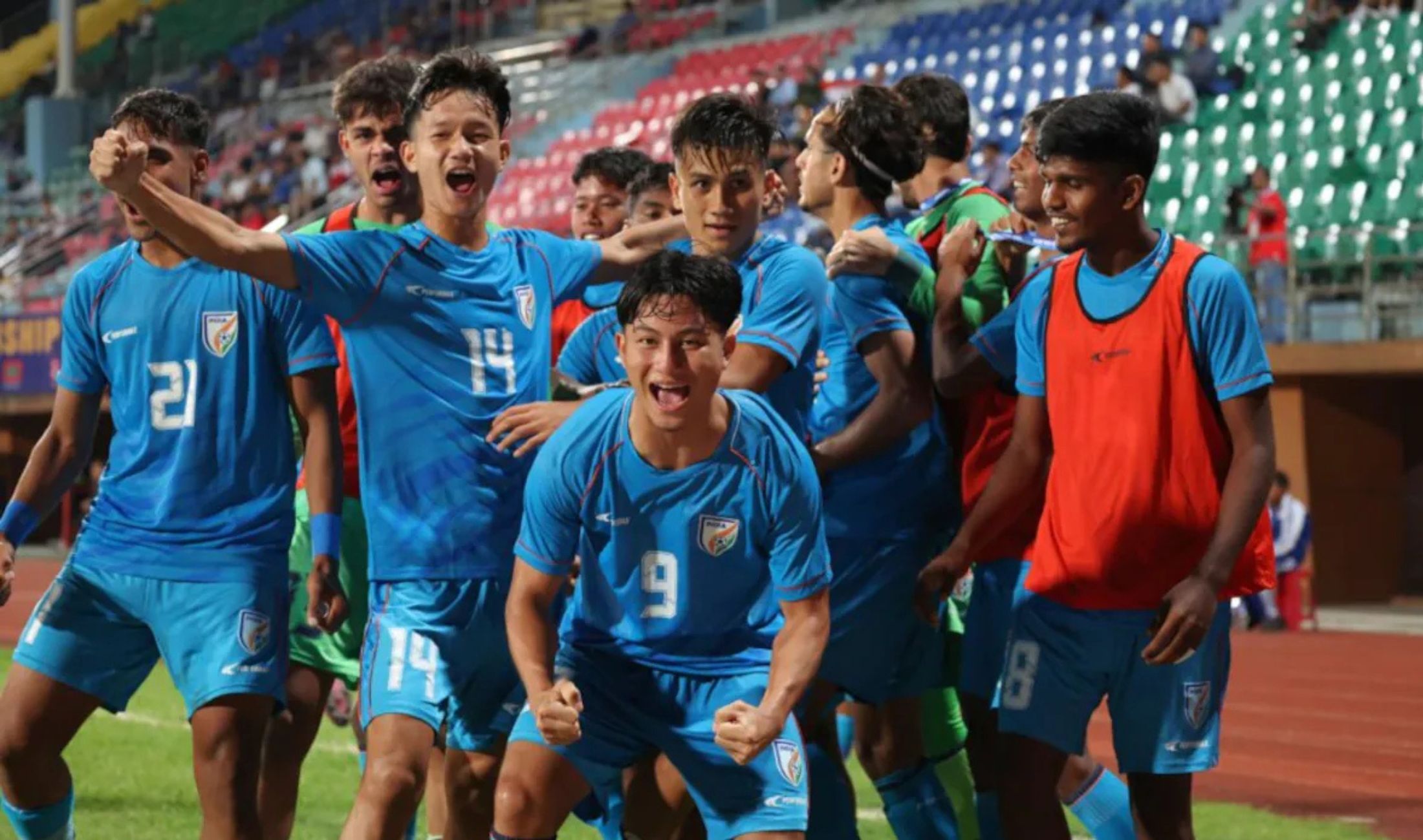 Indias record at SAFF U-19 Championship