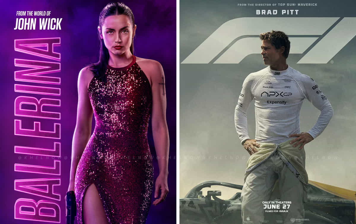 Top seven most anticipated Hollywood films releasing in June 2025: F1, Ballerina & more