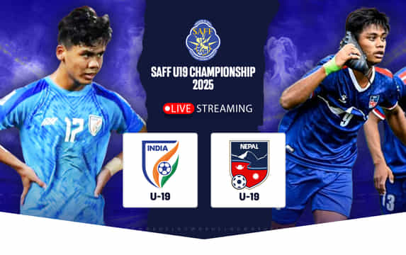 India vs Nepal Live Streaming: When and where to watch the SAFF U19 Championship 2025 match?