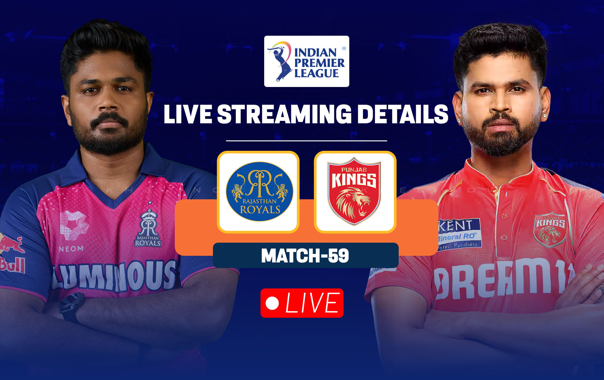 RR vs PBKS IPL 2025 Live streaming details: Match, toss time, telecast details, how to watch