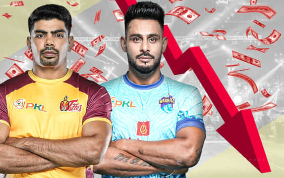 PKL 12: Top five players who went for lower auction price than last season