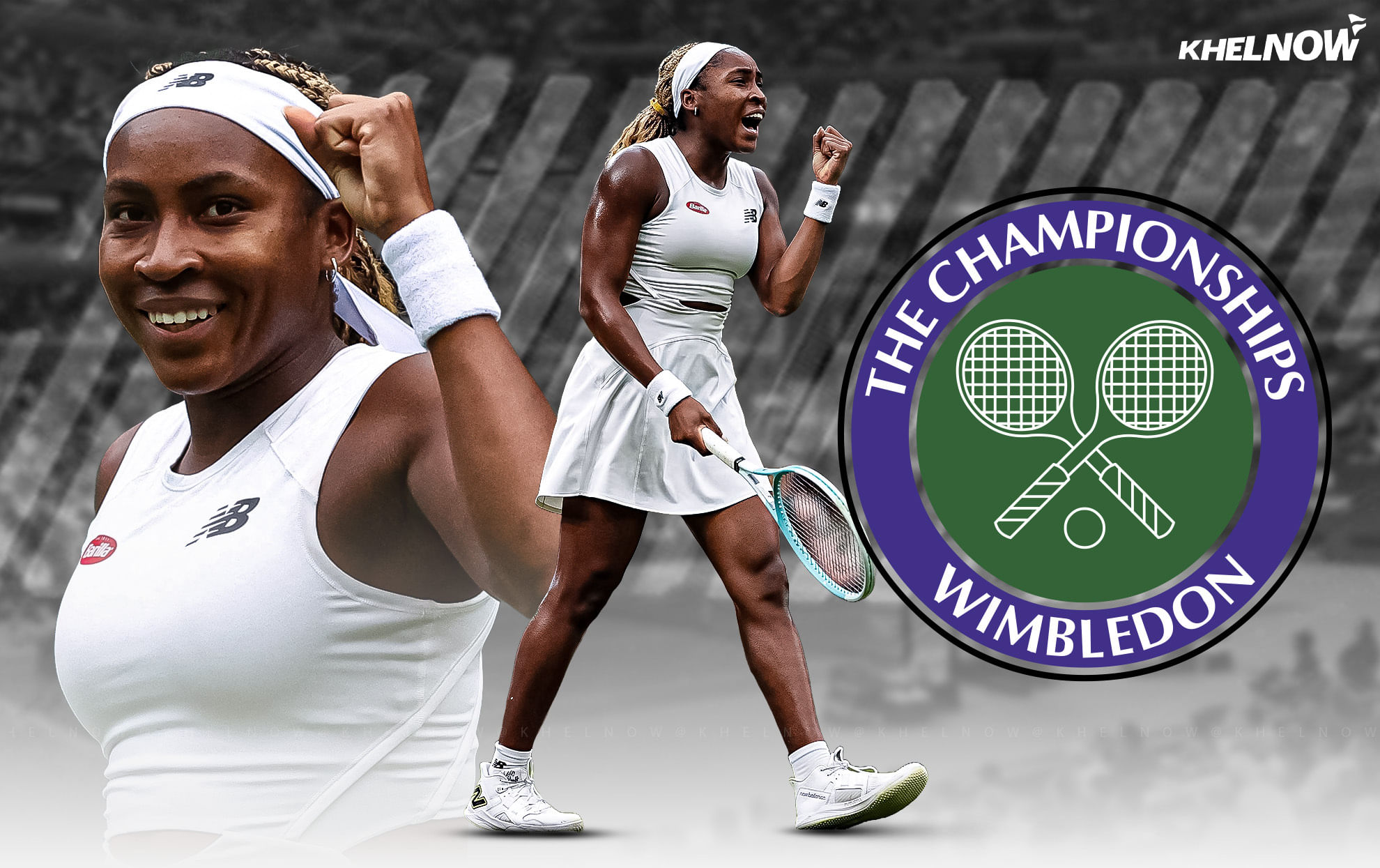 Coco Gauffs projected path to Wimbledon 2025 final