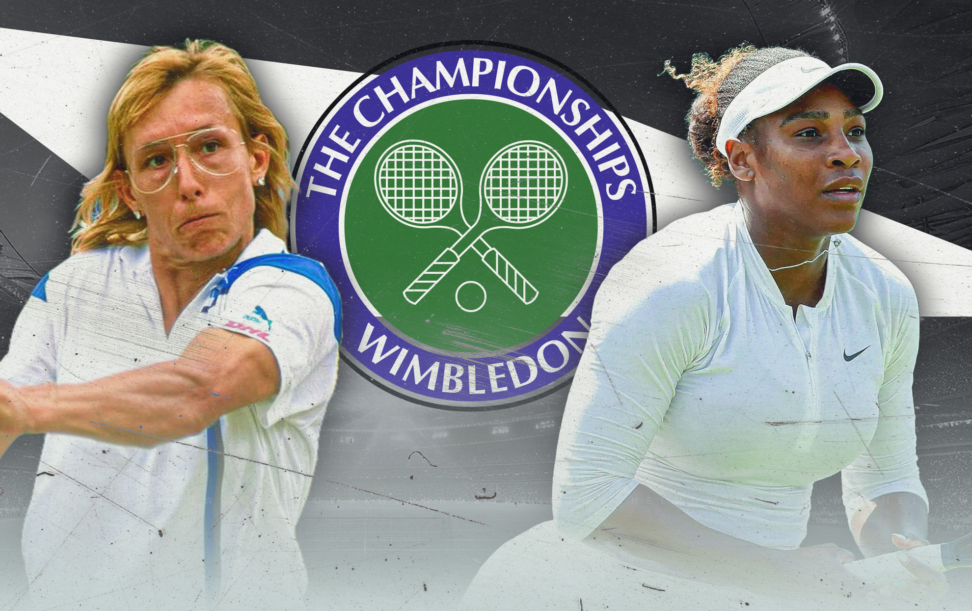 Top five women's singles players with most match wins at Wimbledon