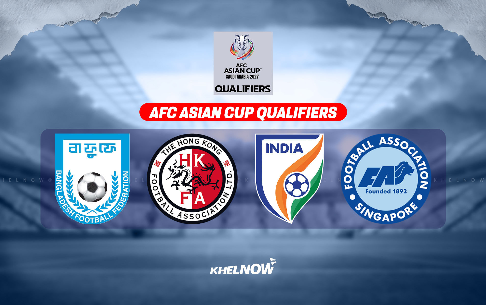 Singapore on top; India linger at bottom after HongKong loss in AFC Asian Cup 2027 Qualifiers Round 3 Group C standings