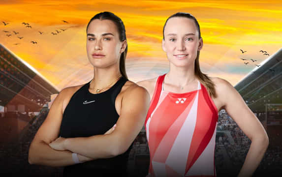 Aryna Sabalenka vs Elena Rybakina head-to-head record, last 5 meetings