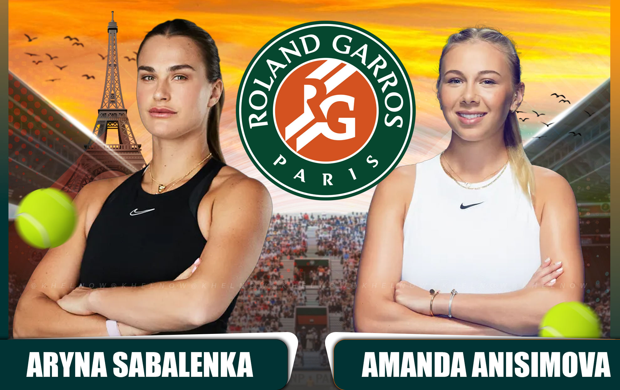 Aryna Sabalenka vs Amanda Anisimova prediction, betting tips & odds, head-to-head, preview: French Open 2025