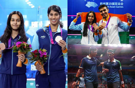 India sweep gold medals at Asian Squash Doubles Championships