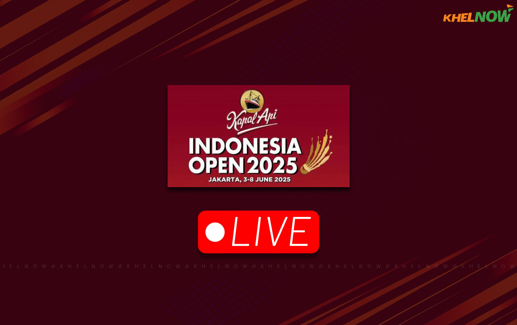 ⁠BWF Indonesia Open 2025: Live streaming, TV channel, where and how to watch?