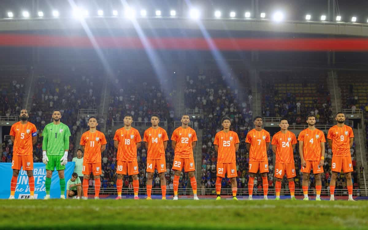 How can India lineup against HongKong in AFC Asian Cup 2027 Qualifiers?