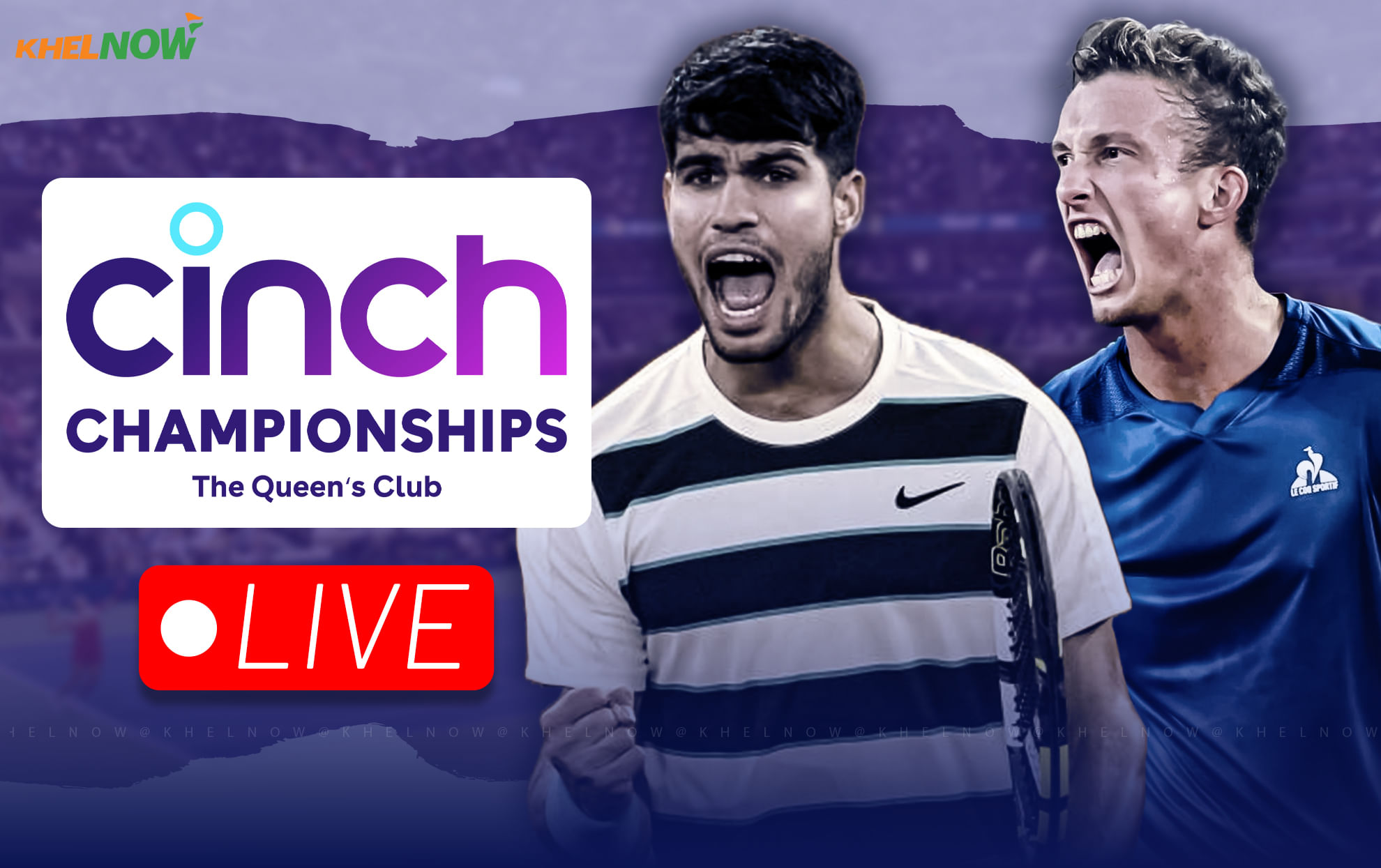 Carlos Alcaraz vs Jiri Lehecka final live streaming, TV channel, where & how to watch: Queens Club Championships 2025