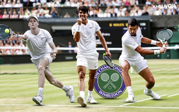 Top five men's singles with the best odds of winning Wimbledon 2025