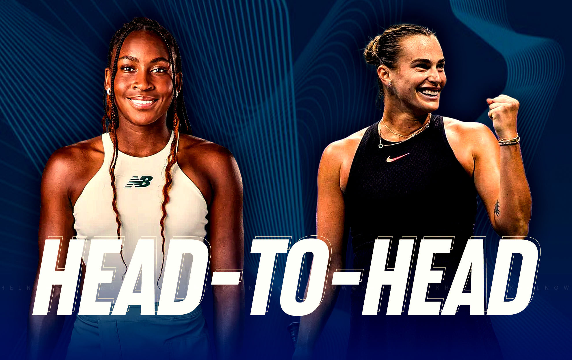 Coco Gauff vs Aryna Sabalenka head-to-head record, last 5 meetings