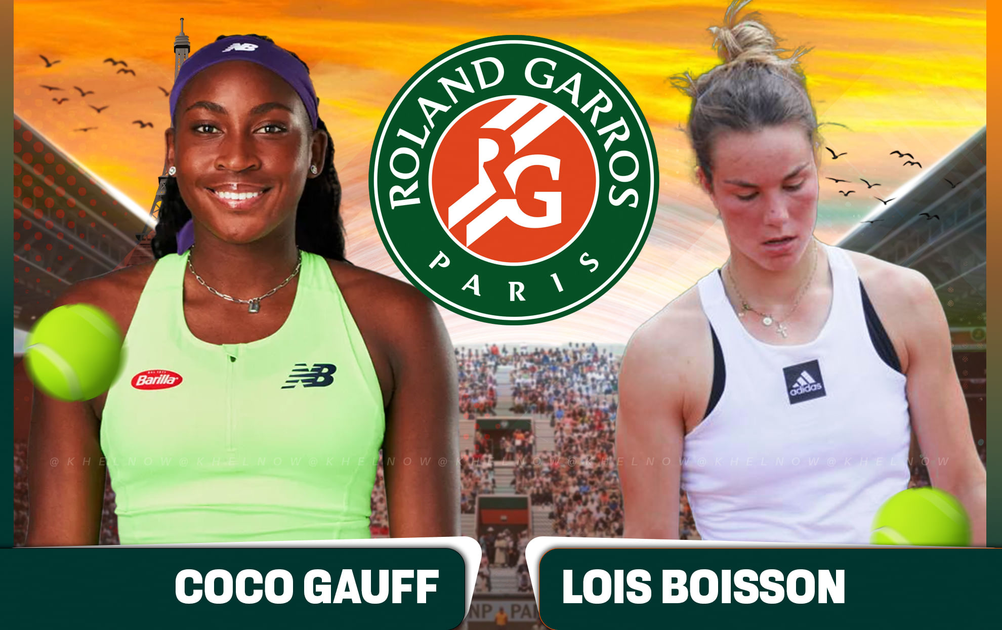 Coco Gauff vs Lois Boisson prediction, betting tips & odds, head-to-head, preview: French Open 2025