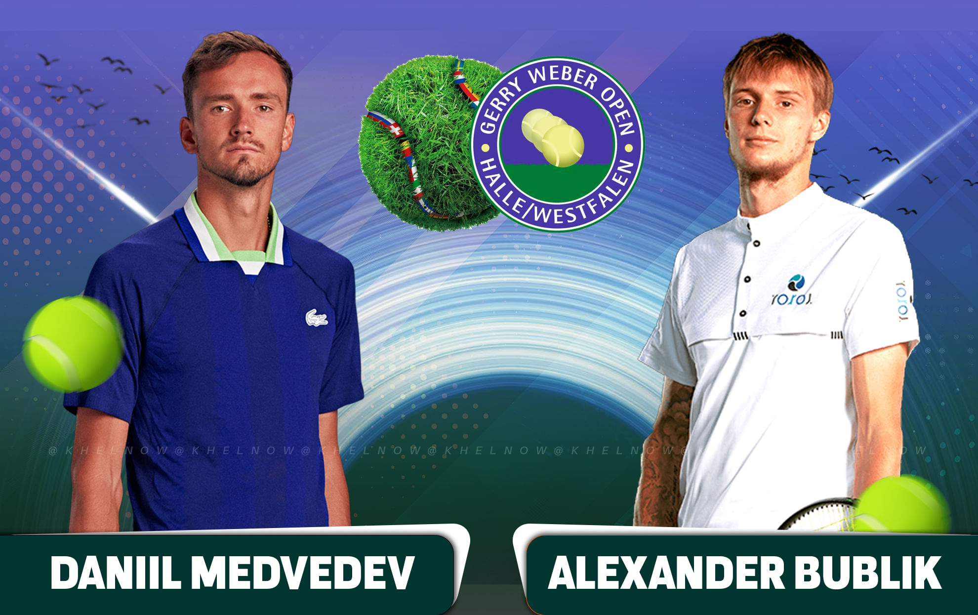 Daniil Medvedev vs Alexander Bublik final prediction, betting tips & odds, head-to-head, preview: Halle Open 2025