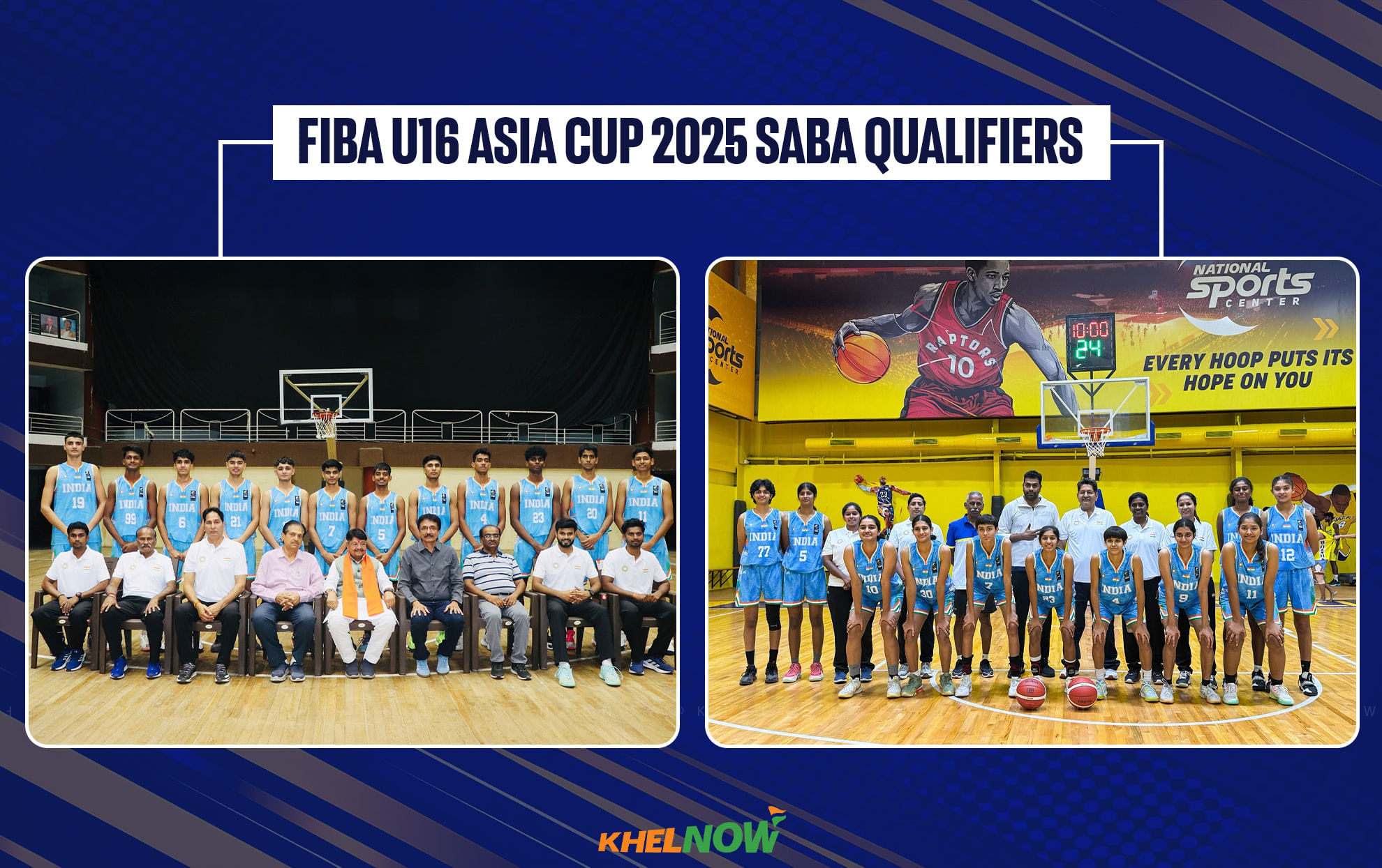 India names squad for FIBA U16 Asia Cup 2025 - SABA Qualifiers; check squad, schedule