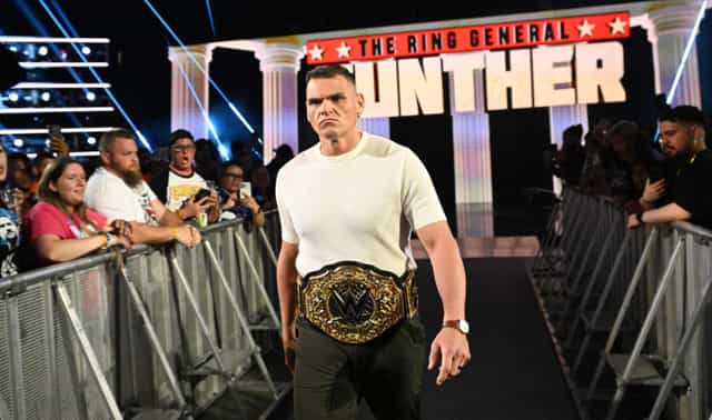 Gunther WWE RAW Survivor Series