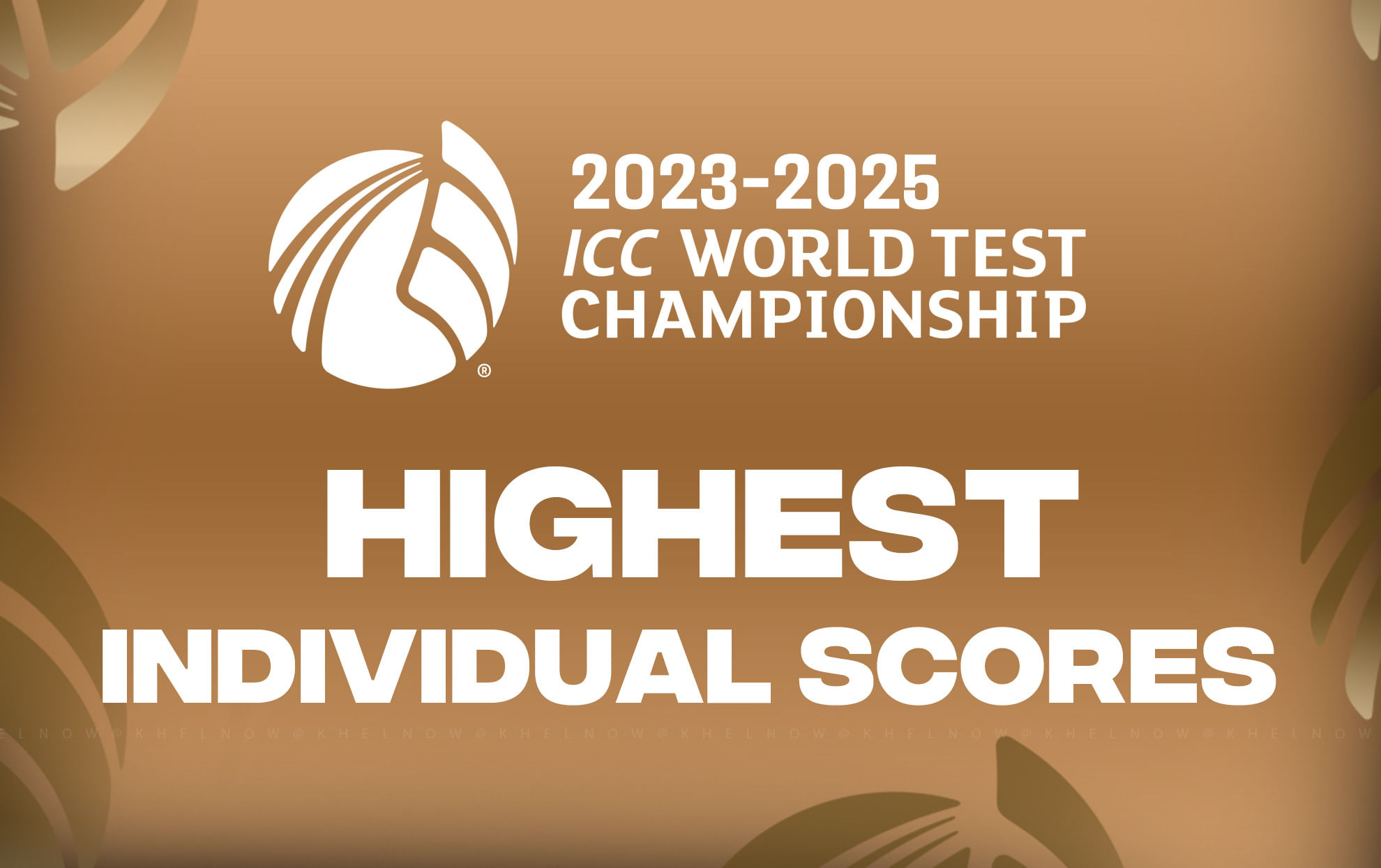 Who scored the highest individual scores in the ICC World Test Championship 2023-25?