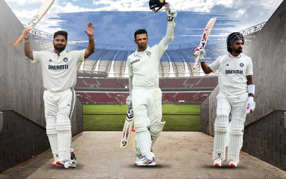 Top 6 Indian batters with most test centuries in England