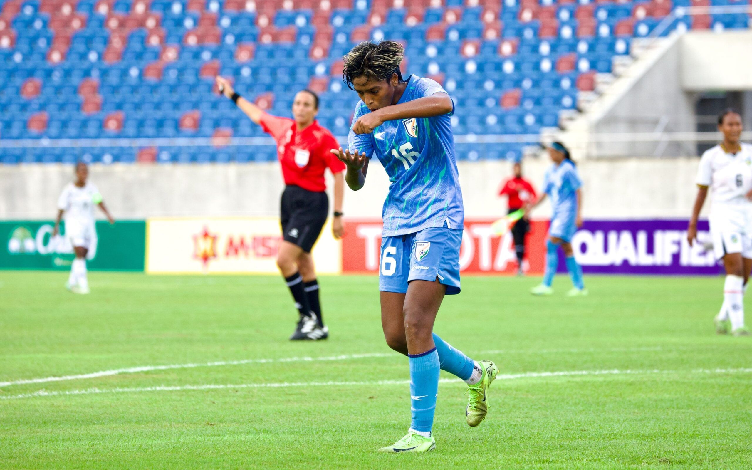 Manisha Kalyan finds net twice as India edge past Timor-Leste in AFC Women’s Asian Cup 2026 Qualifiers