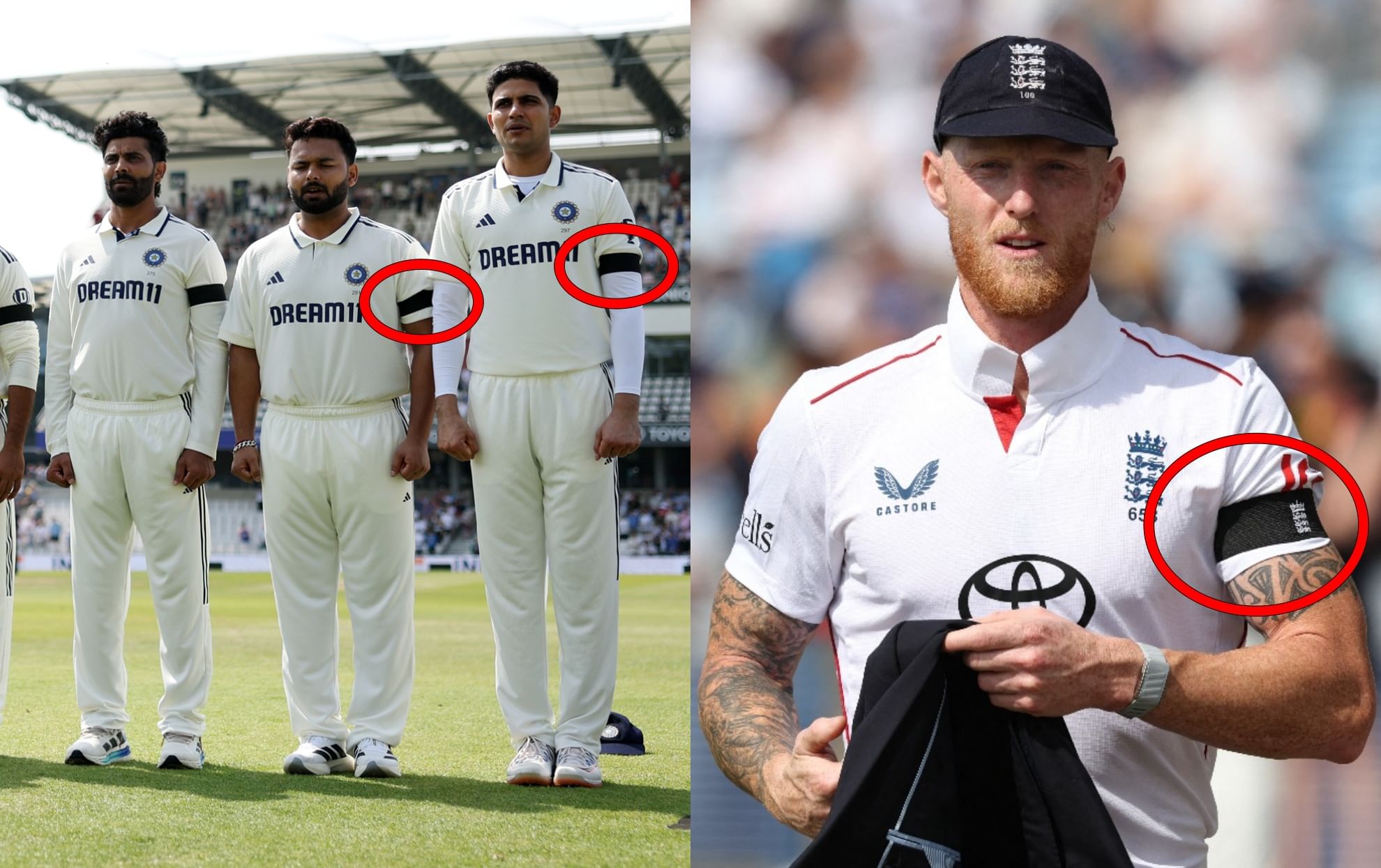 IND vs ENG: Why are India and England players wearing black armbands during the 1st test at Headingley, Leeds