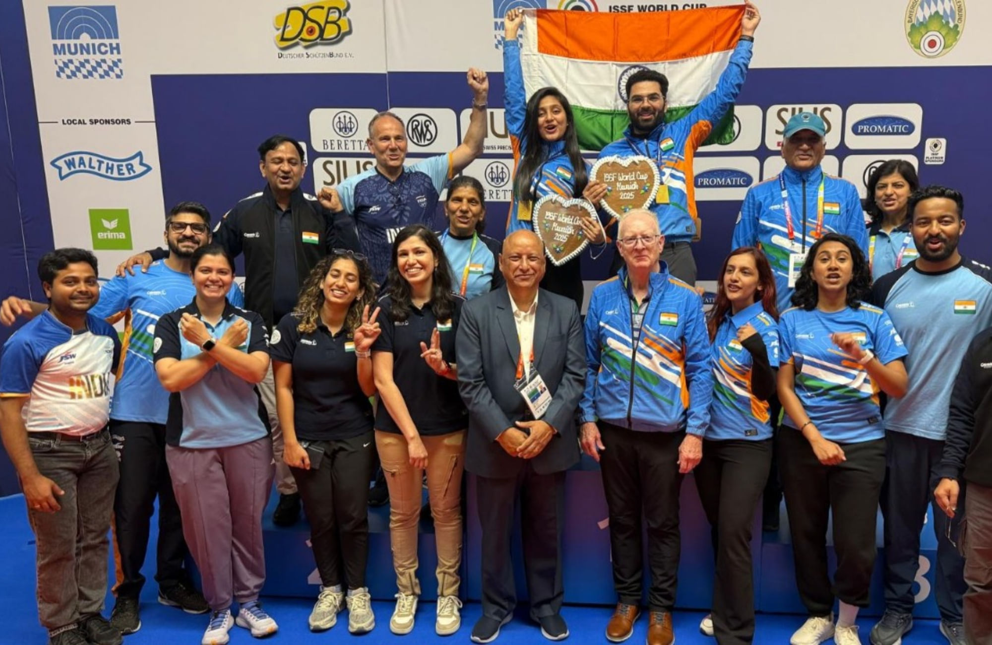 Indian contingent shines in ISSF World Cup 2025; finishes third in medal tally