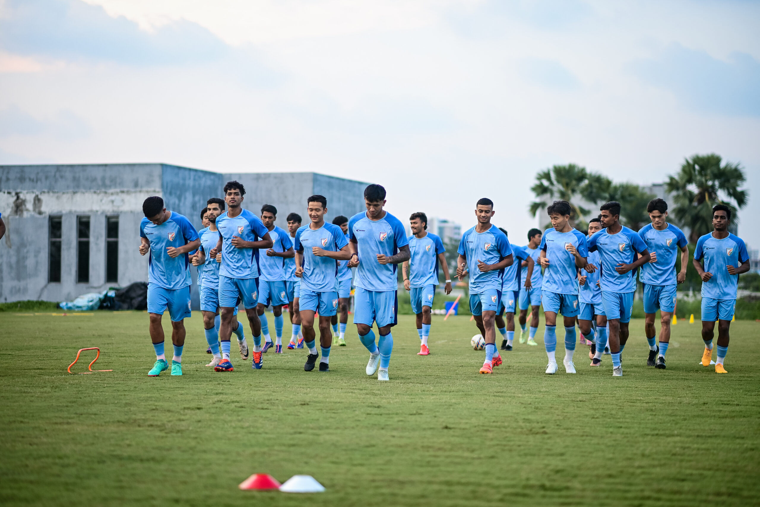 India U23 football team head coach Naushad Moosa announce 23-member squad Tajikistan & Kyrgyz Republic clashes