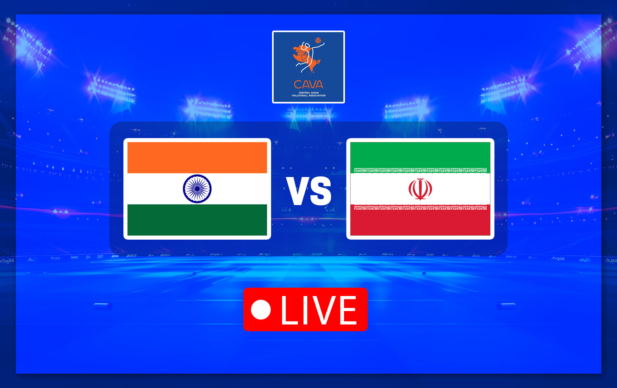 India vs Iran final Highlights, CAVA Mens Nations League 2025