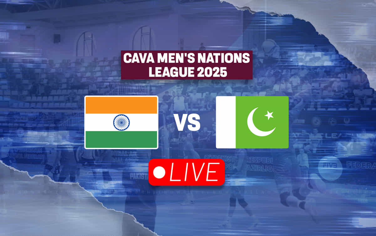 India vs Pakistan Highlights, CAVA Men's Nations League 2025: Indian men's volleyball team win in straight sets