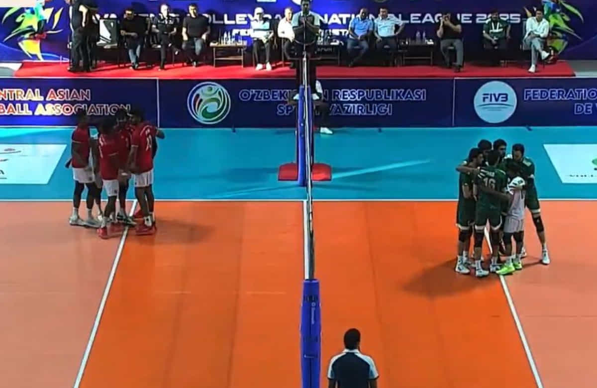India beat Pakistan in Round 2 of Volleyball CAVA Men's Nations League 2025