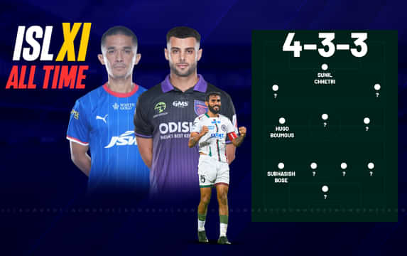 ISL All Time Best XI; Sunil Chhetri, Hugo Boumous, Lallianzuala Chhangte & more
