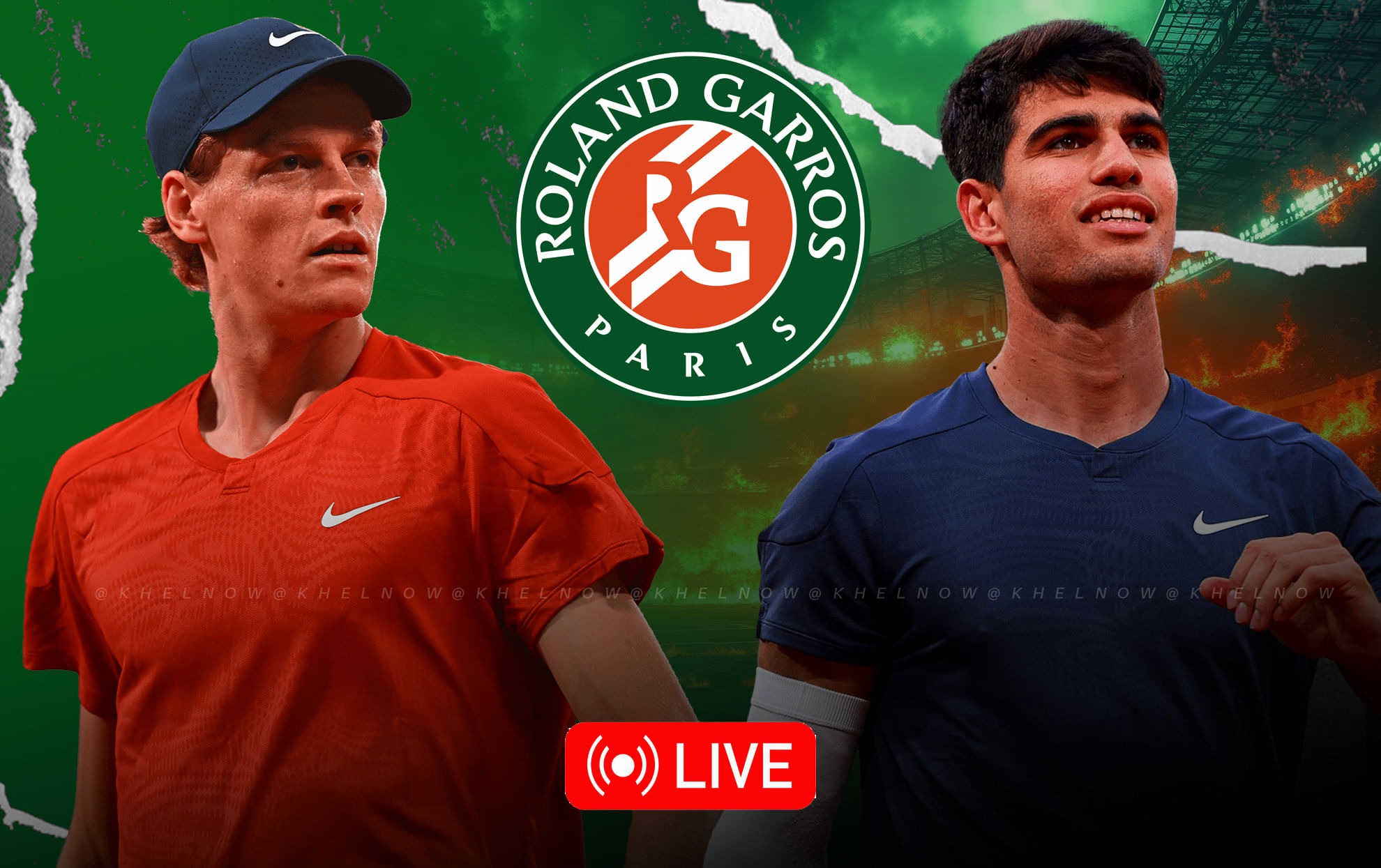 Jannik Sinner vs Carlos Alcaraz Final Highlights, French Open 2025: Alcaraz fights back from two sets down to beat Sinner in all-time classic final