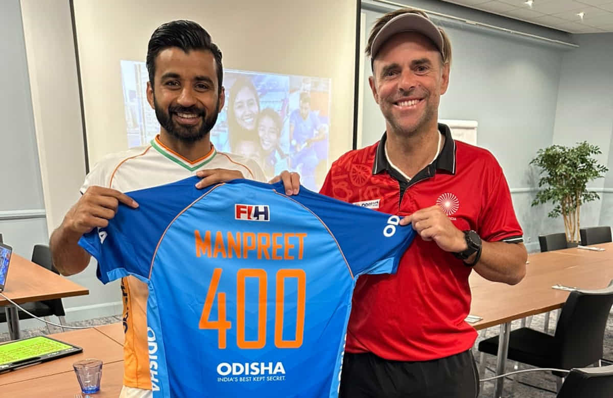 Manpreet Singh becomes second-highest capped men's hockey player for India with 400th appearance