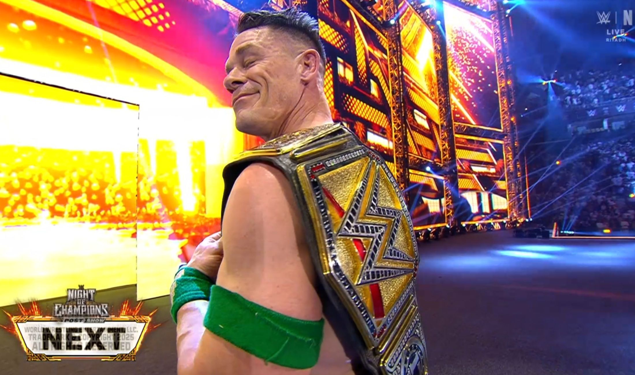 WWE Night of Champions 2025 Replay: John Cena retains against CM Punk; Hikuleo helps Solo win US Title; Cody Rhodes pins Randy Orton & more