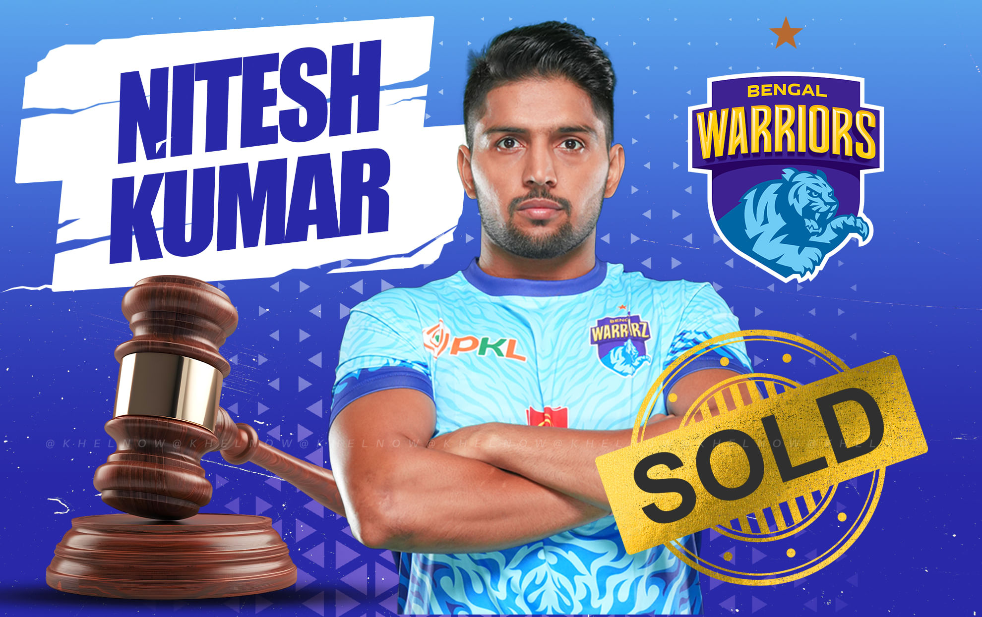 PKL 12 Auction: Bengal Warrioz use FBM to keep star defender Nitesh Kumar
