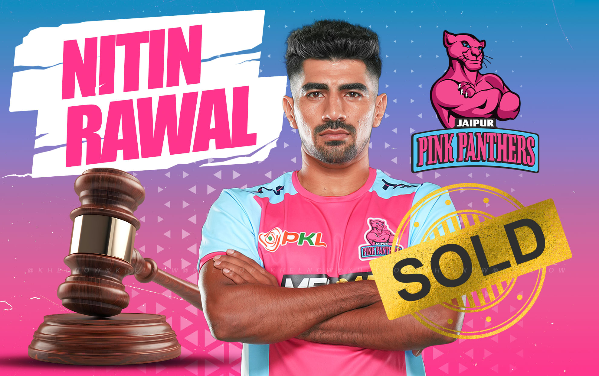 PKL 12 Auction: Jaipur Pink Panthers bring back star all-rounder Nitin Rawal for 50 lakhs